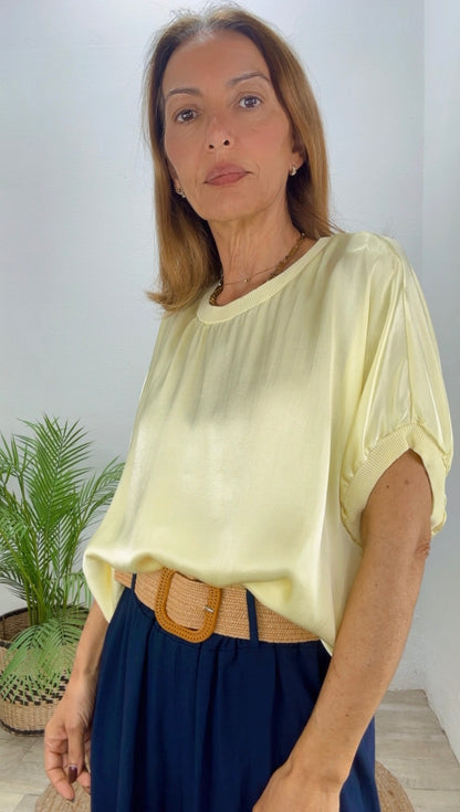 Blusa cetim